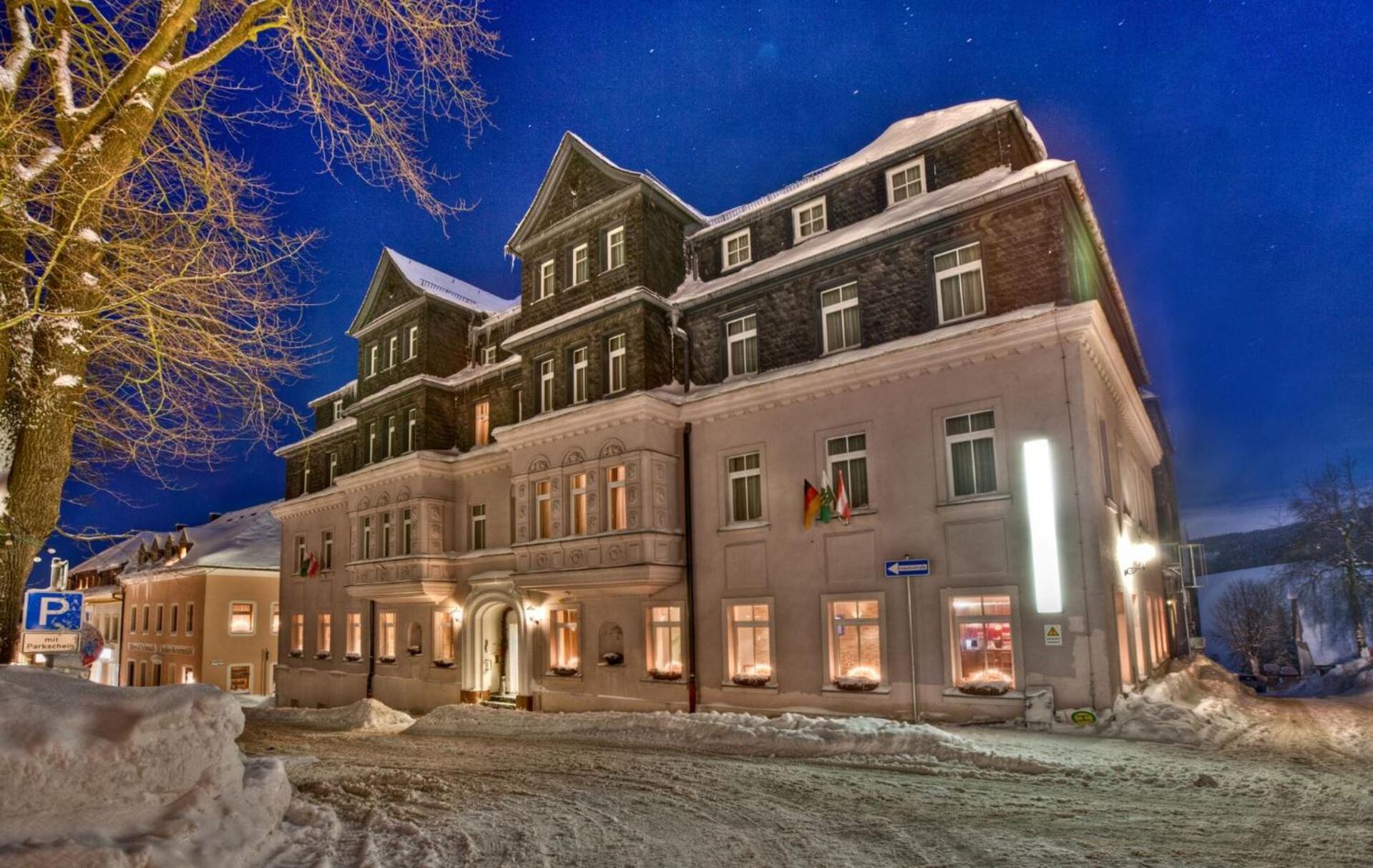 Rathaushotels Oberwiesenthal All Inclusive Eksteriør billede